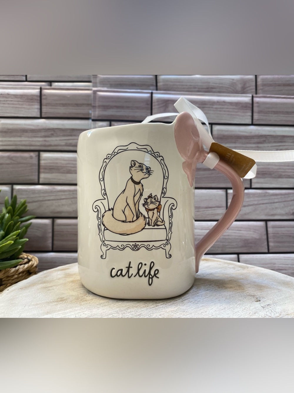 Rae Dunn xDisney ❤️Marie and Duchess Cat Mug NWT